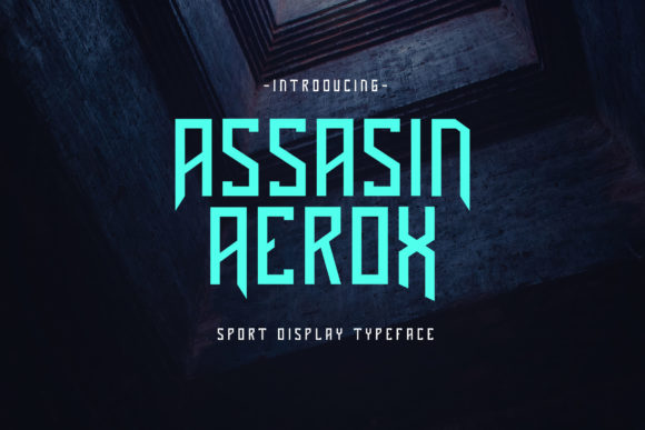 Assasin Aerox: Elevate Your Brand with This Modern Display Typeface