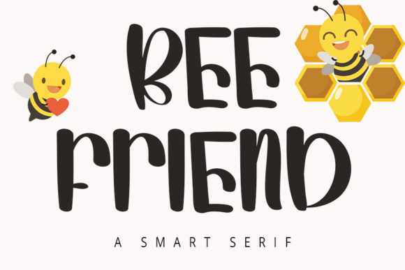 Bee Friend: A Versatile Display Font for Editorial Design