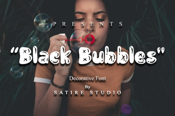 Black Bubbles: A Versatile Decorative Font for Web Design