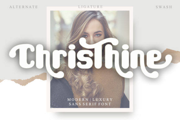 Christhine: A Versatile Display Font for Creative Branding