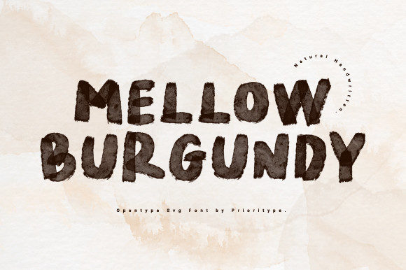 Discover Mellow Burgundy: A Versatile Display Typeface