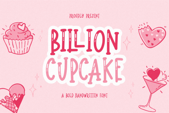 Discover the Versatile Charm of Billion Cupcake Font
