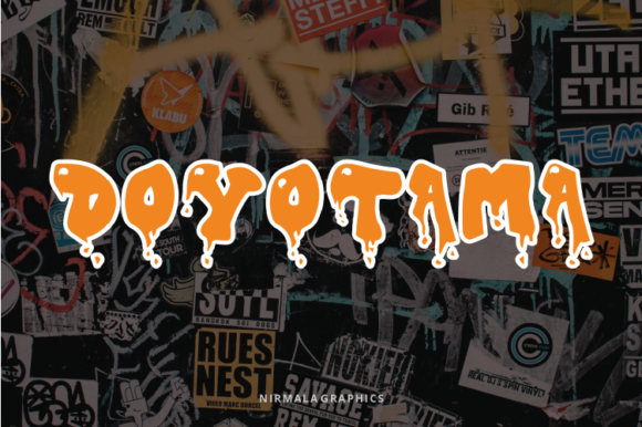 Doyotama: A Bold and Expressive Typeface