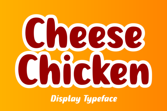 Enhance Your Brand with Cheese Chicken Font