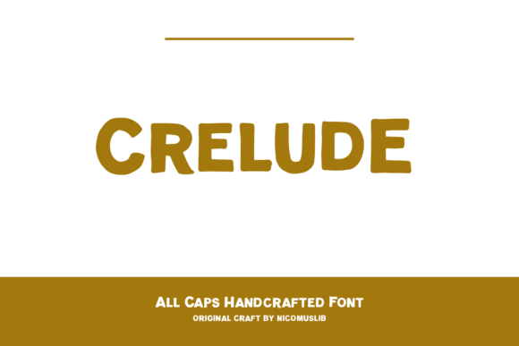 Enhance Your Brand with Crelude: A Versatile Display Font