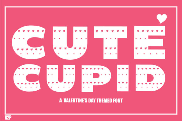 Enhance Your Brand with Cute Cupid: A Charming Display Font