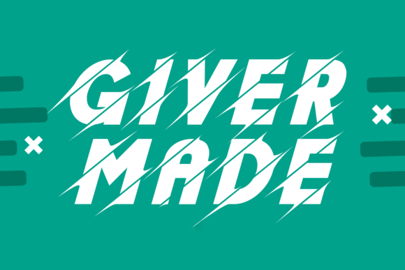 Giver Made: A Bold Font for Memorable Branding