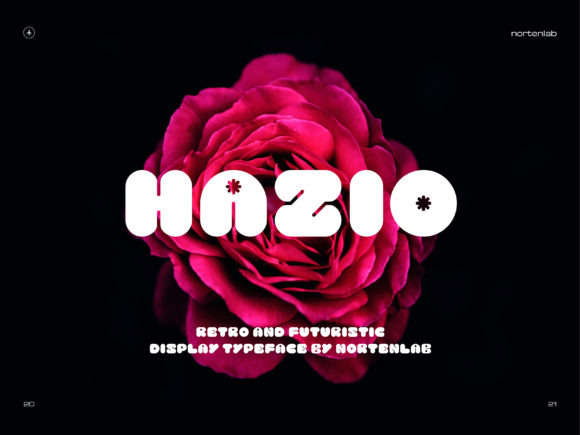 Hazio: A Modern Retro Font for Eye-Catching Campaigns