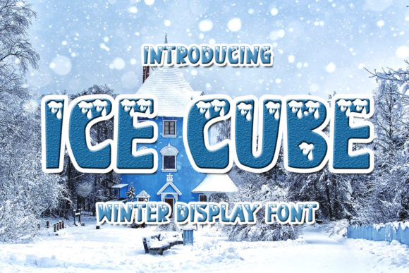 Ice Cube: The Bold Display Font for Clear Campaign Messages