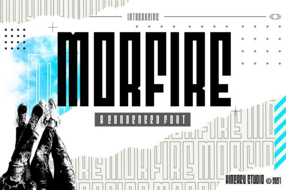 Introducing Morfire: A Bold, Modern Display Font for Your Next Project