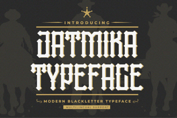 Jatmika: A Distinct and Imposing Display Font for Editorial Design