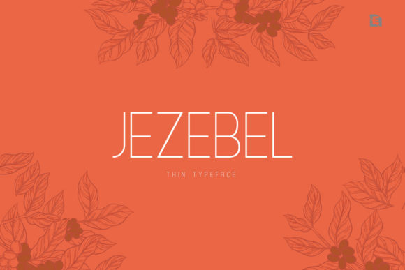 Jezebel: A Bold and Expressive Display Typeface