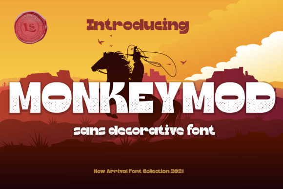 Monkeymod: A Versatile Display Font for Creative Web Design