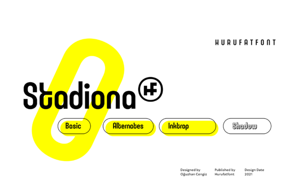 Stadiona: The Modern Display Font for Bold Campaigns