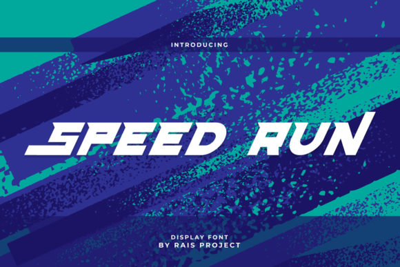 Transform Your Brand with Speed Run: A Bold and Stylish Display Font