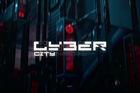 Unleash Creativity with Cyber City: A Modern Display Font