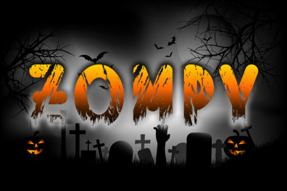 Zompy: The Spooky Display Font for Halloween Campaigns